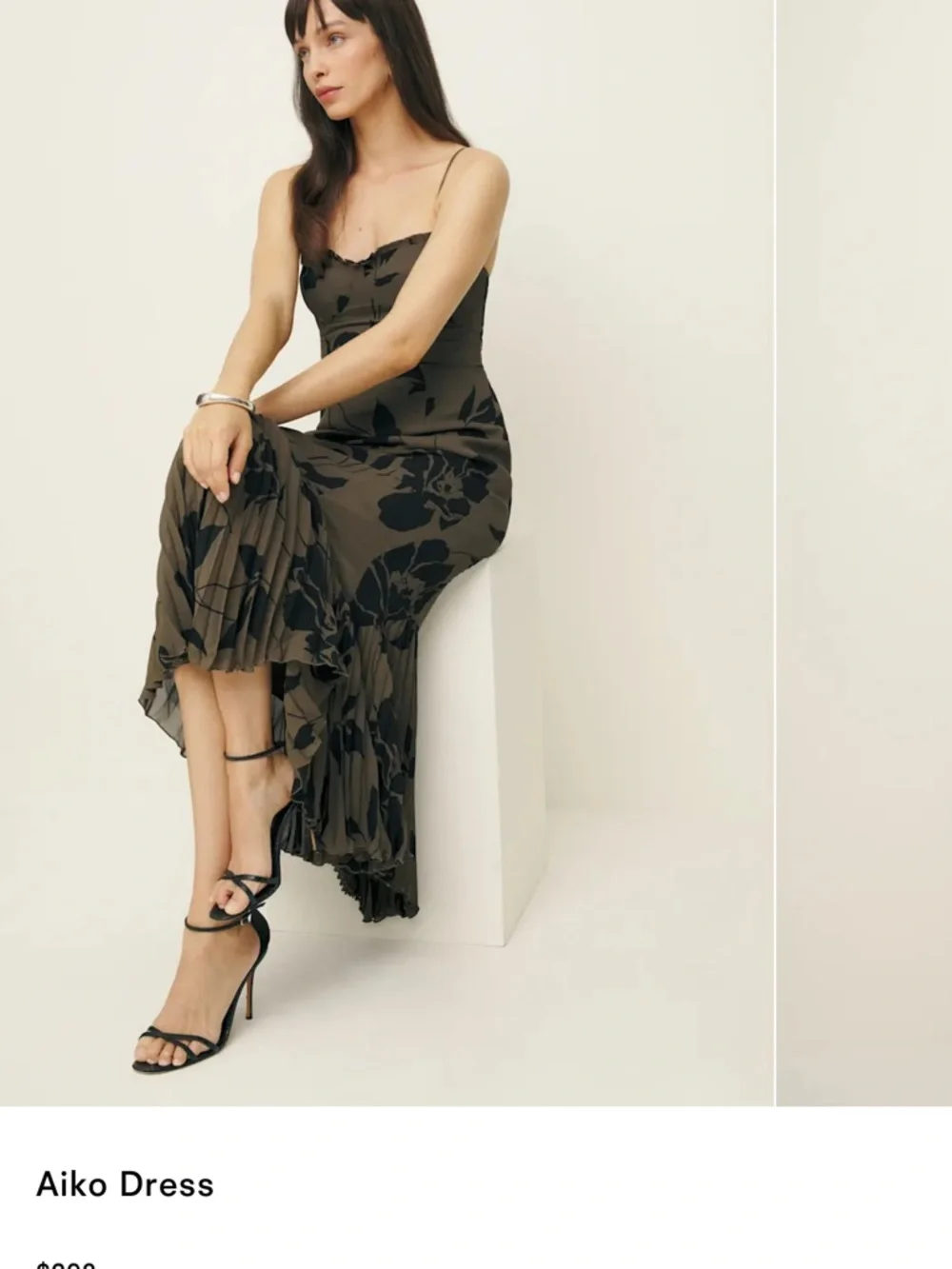 Reformation aiko dress sz 12 - Picture 4 of 9